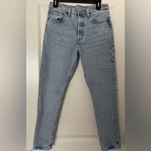 Levi's 501 S Premium Skinny Jeans Vintage Button Fly